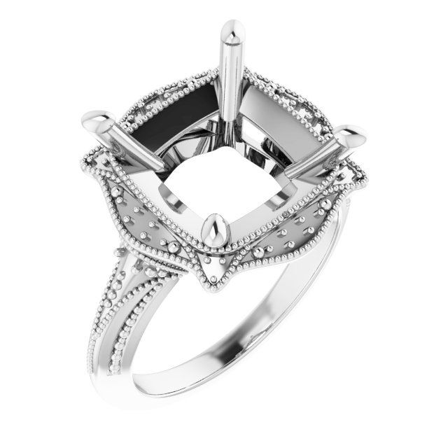 Vintage-Inspired Accented Ring