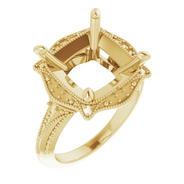 Vintage-Inspired Accented Ring