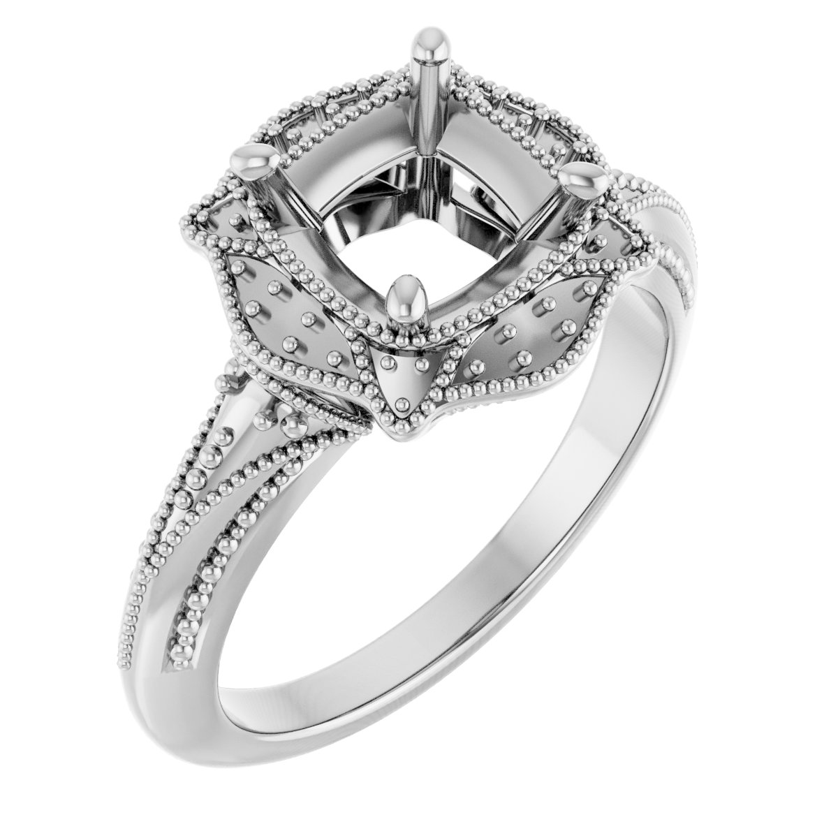 Vintage-Inspired Accented Ring