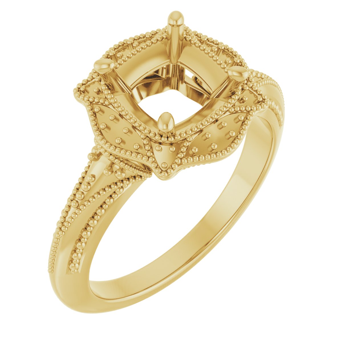 Vintage-Inspired Accented Ring