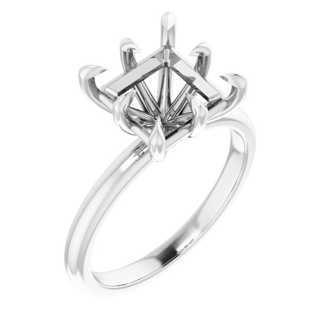 Claw-Prong Engagement Ring