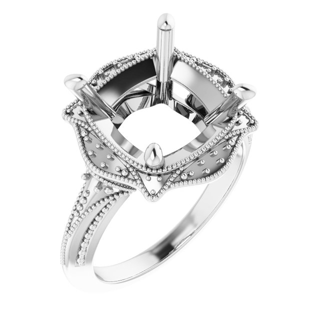 Vintage-Inspired Accented Ring
