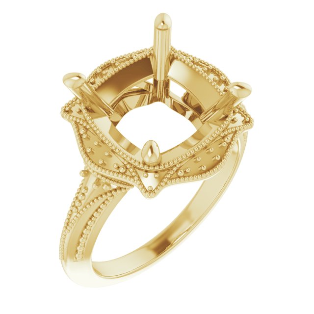 Vintage-Inspired Accented Ring