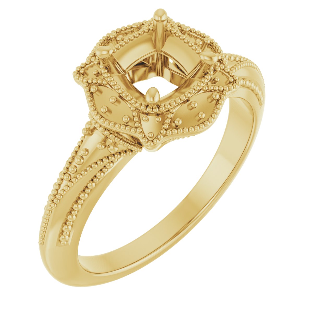 Vintage-Inspired Accented Ring