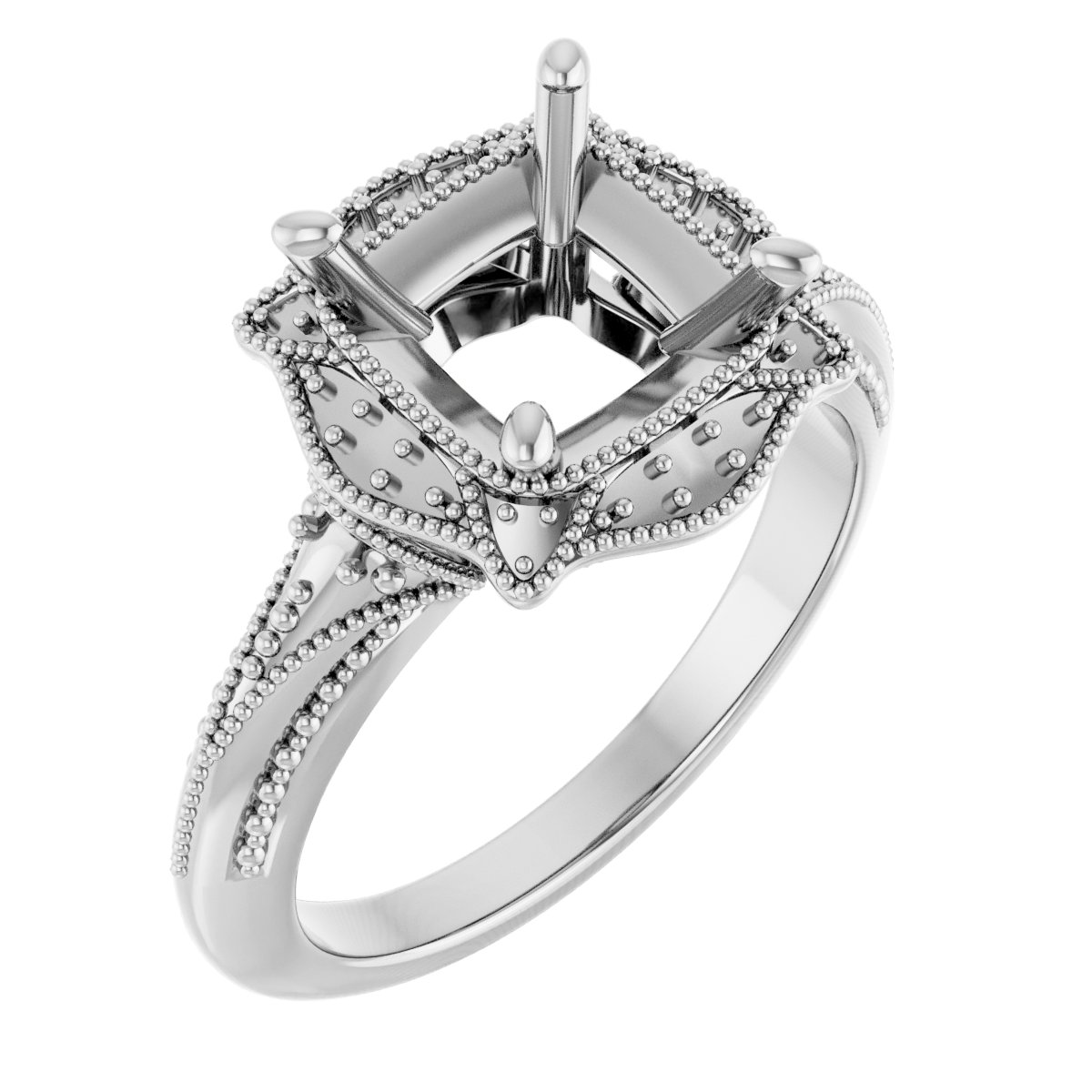 Vintage-Inspired Accented Ring