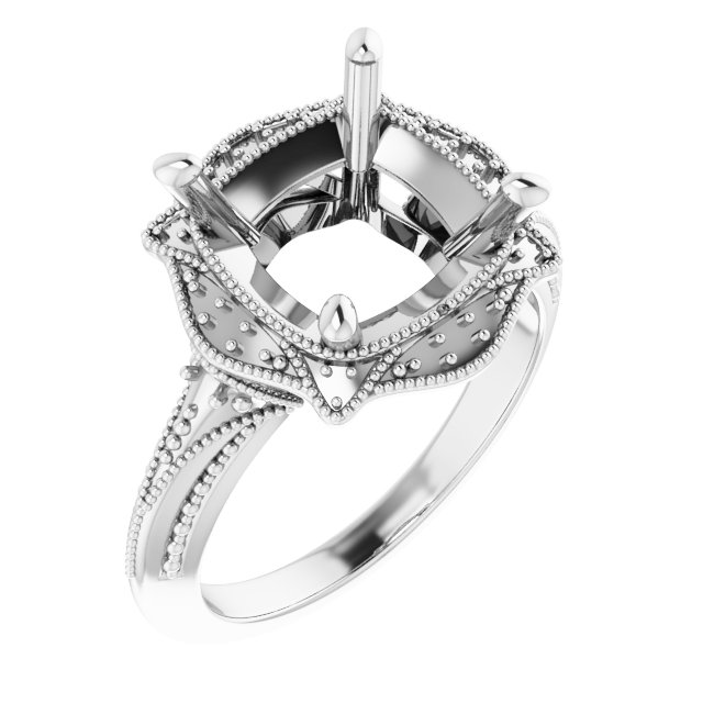 Vintage-Inspired Accented Ring
