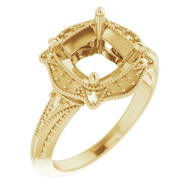 Vintage-Inspired Accented Ring
