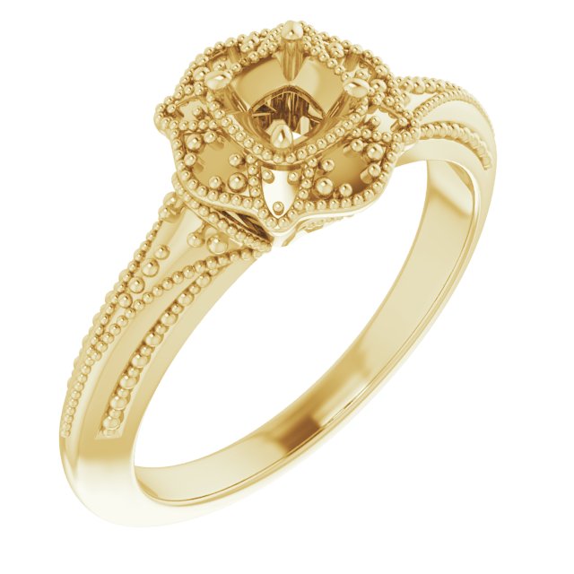 Vintage-Inspired Accented Ring