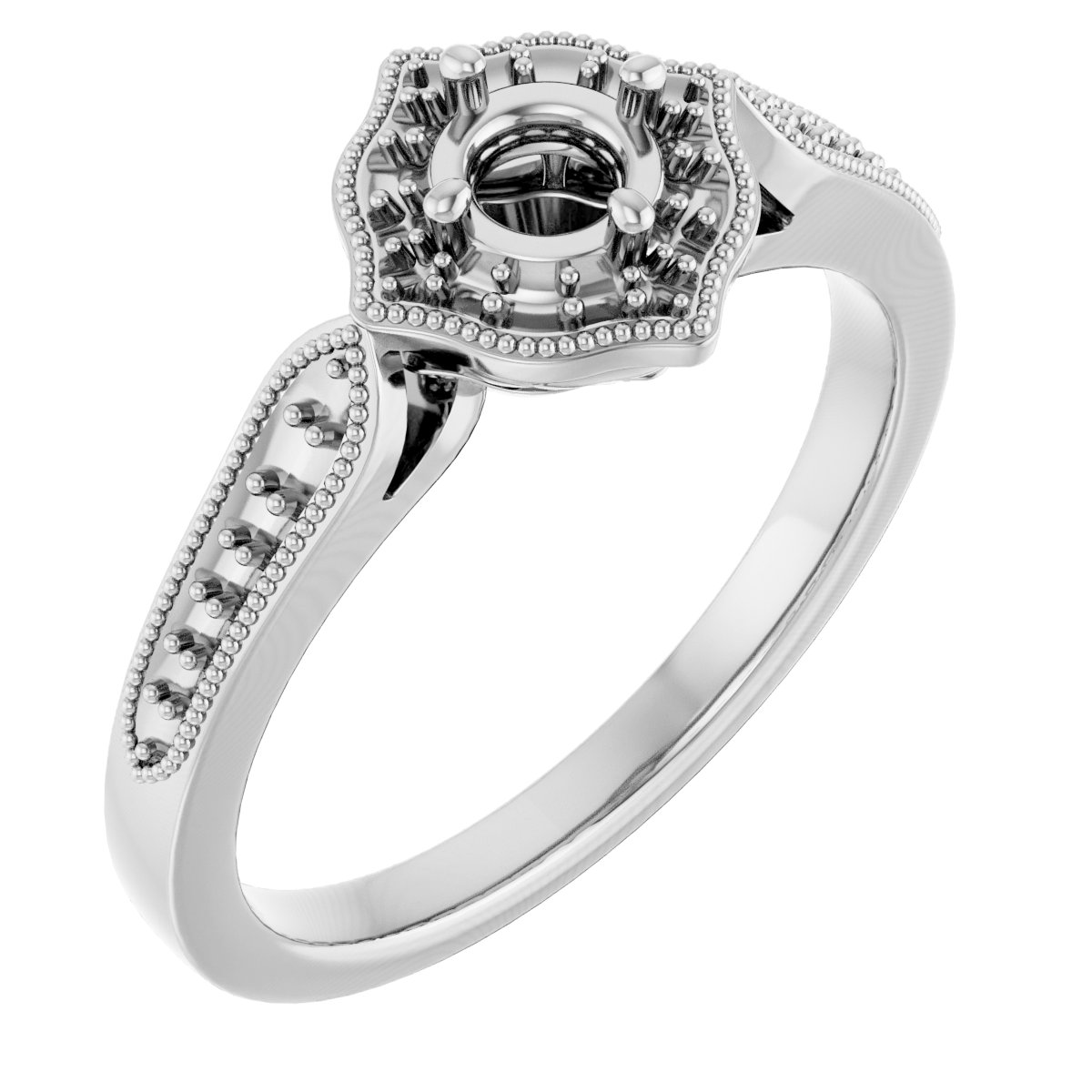 14k White Gold