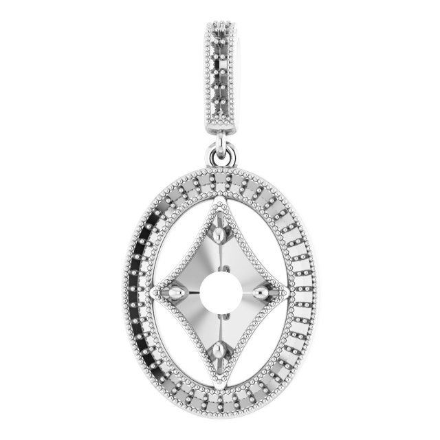 Halo-Style Pendant