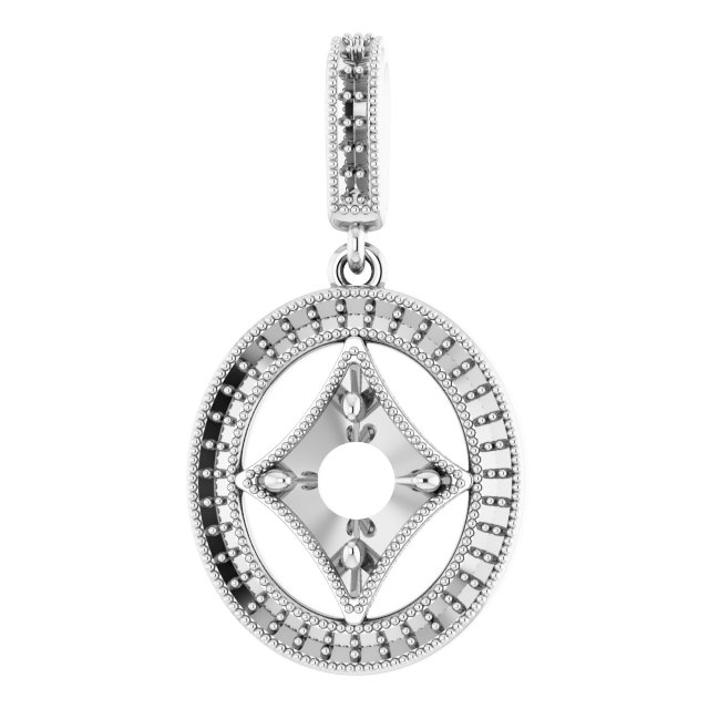Halo-Style Pendant