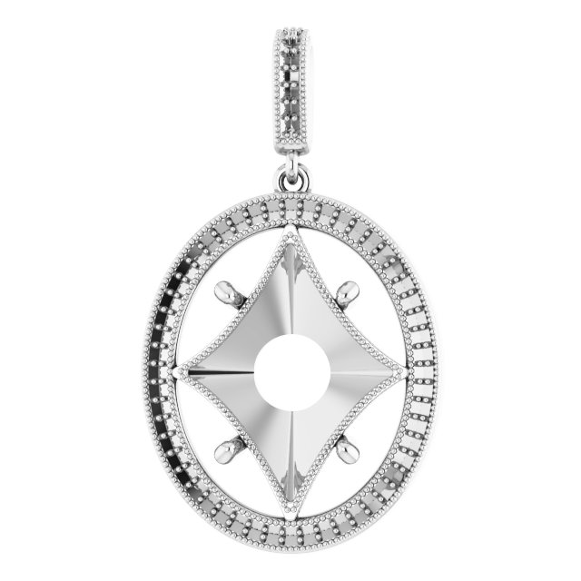 Halo-Style Pendant