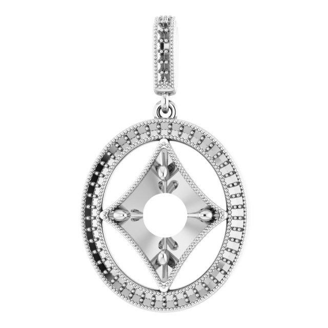 Halo-Style Pendant