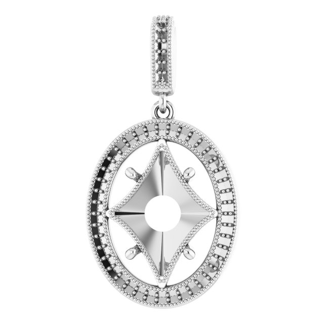Halo-Style Pendant