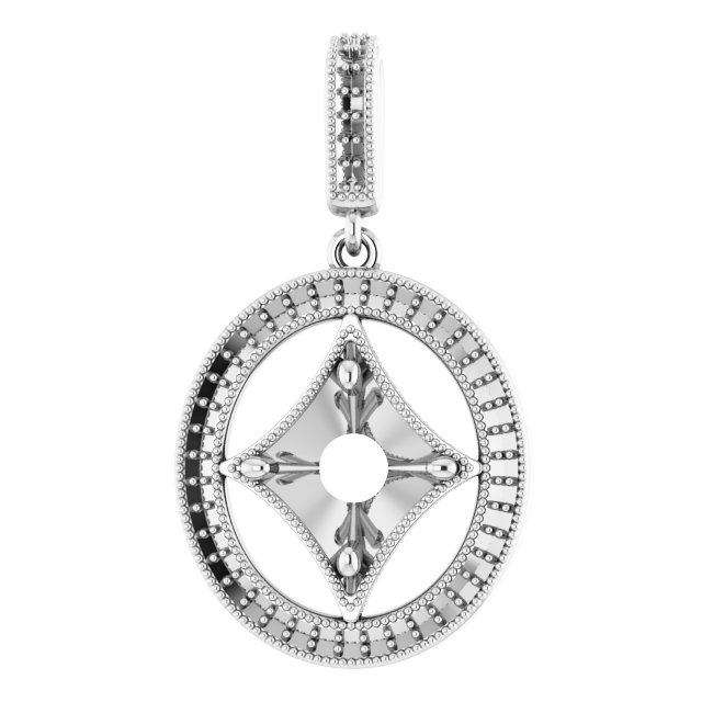 Halo-Style Pendant