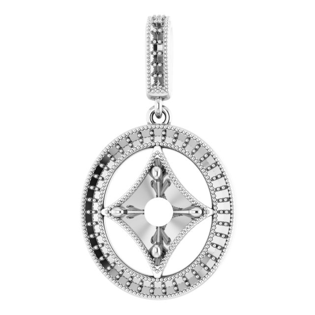 Halo-Style Pendant