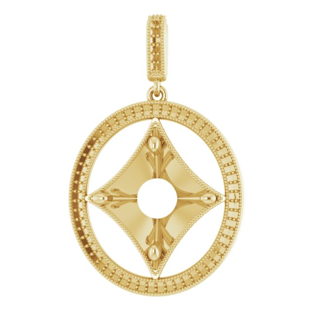 Halo-Style Pendant