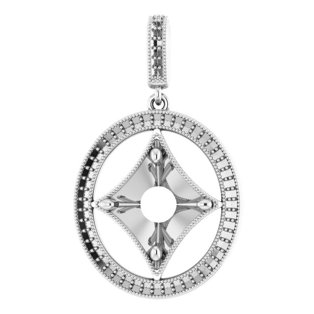 Halo-Style Pendant