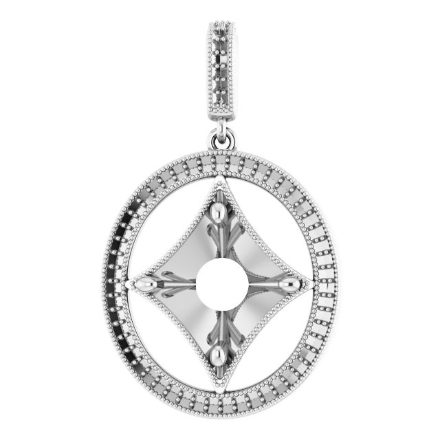 Halo-Style Pendant