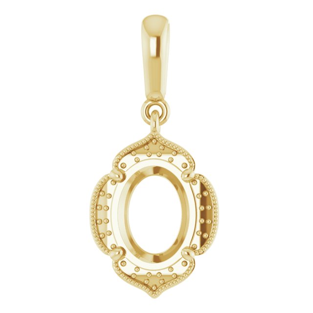 Halo-Style Pendant