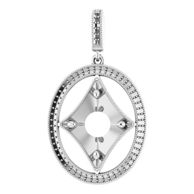 Halo-Style Pendant