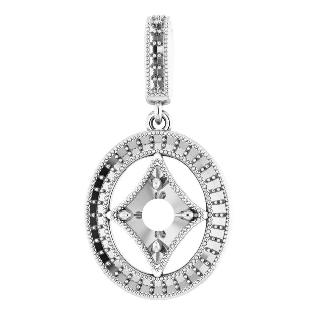 Halo-Style Pendant