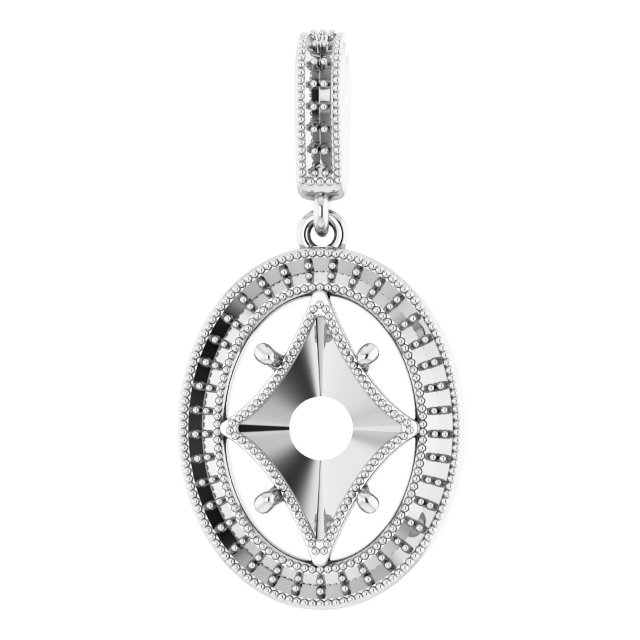 Halo-Style Pendant