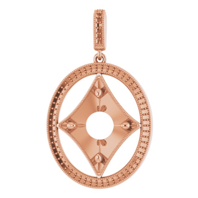 Halo-Style Pendant