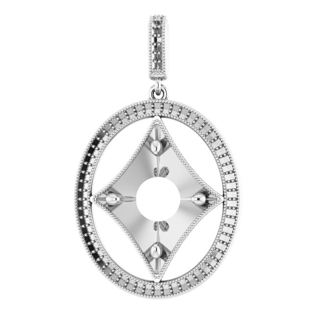 Halo-Style Pendant