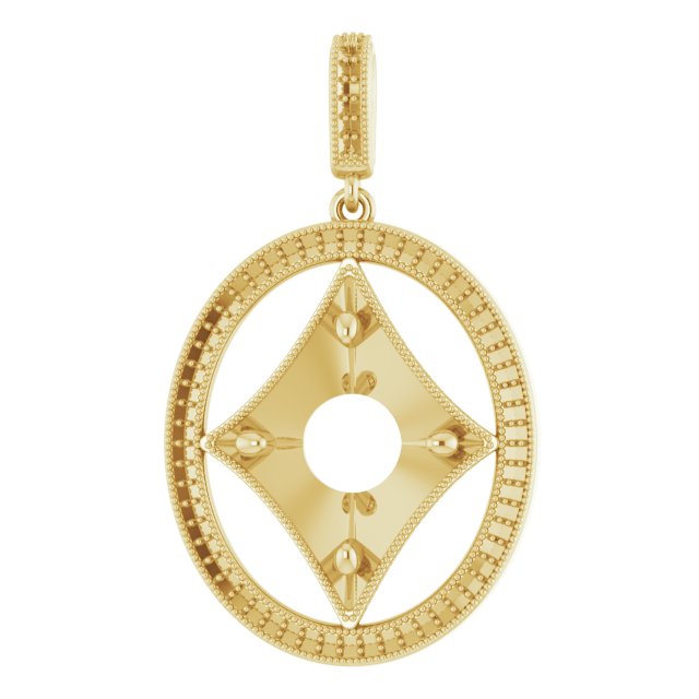 Halo-Style Pendant