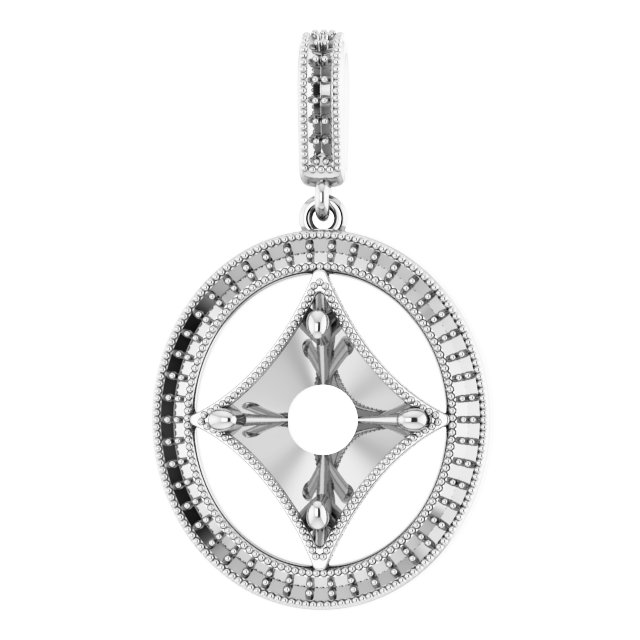 Halo-Style Pendant
