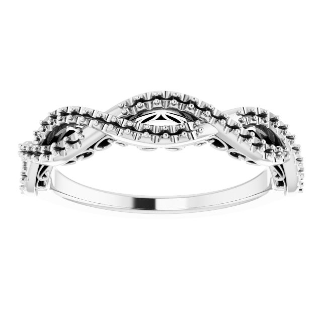 14K White 1/4 CTW Diamond Anniversary Band