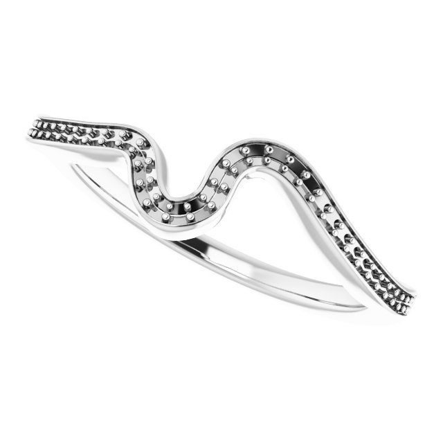Band Mounting for 4.5 mm Square Ring view 5