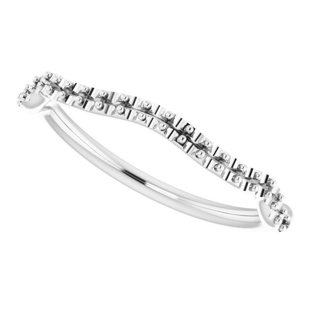Band Mounting for 8.2 mm Round Ring view 5