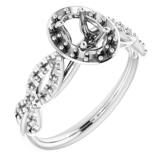 14k White Gold