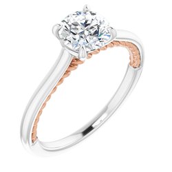 Solitaire Rope Ring