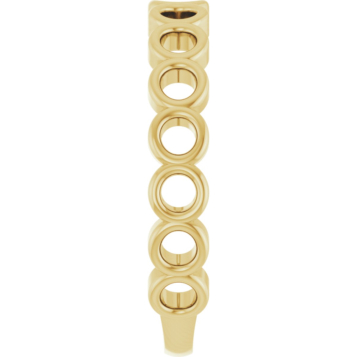 14K Yellow Stackable Ring