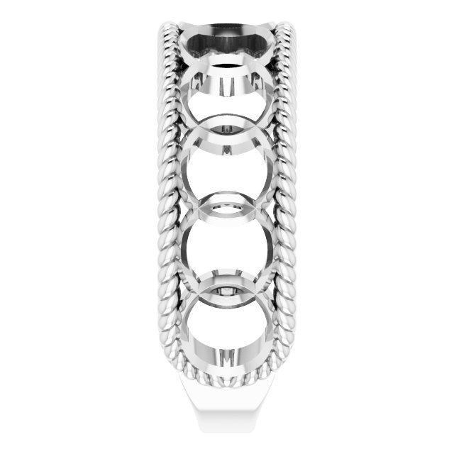 Geometric Rope Ring view 4