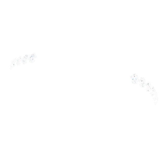 1/8 CTW Natural Diamond Bypass Ring view 5