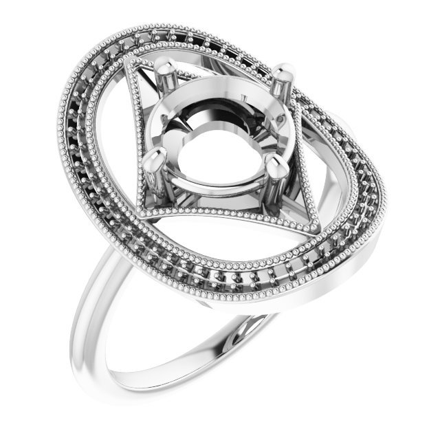 Halo-Style Ring
