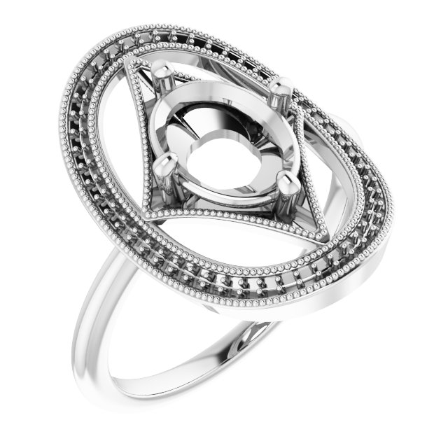 Halo-Style Ring
