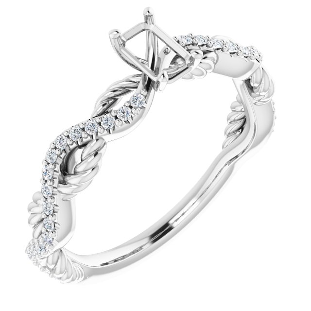 14k White Gold