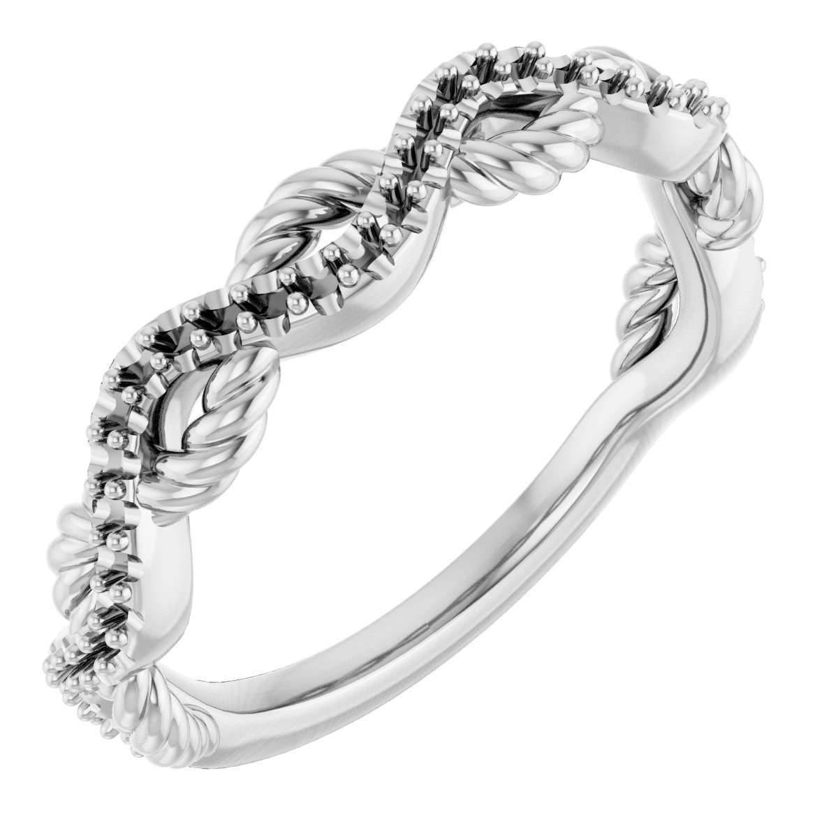 Band Mounting for 10 mm Square Ring