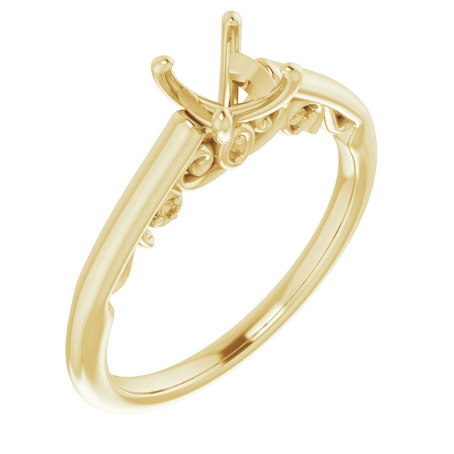 14k Yellow Gold