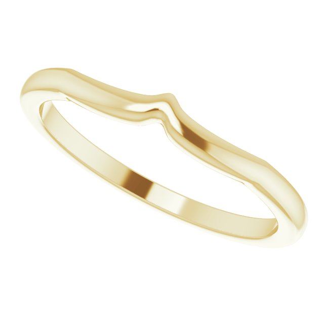 14K Yellow Gold Matching Band