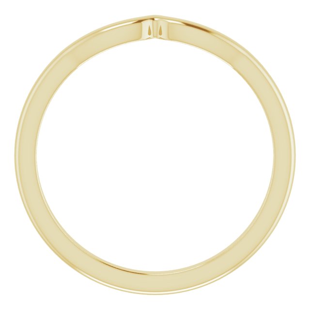 14K Yellow Gold Matching Band