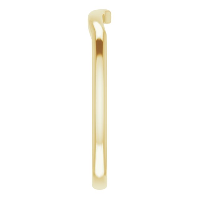 14K Yellow Gold Matching Band