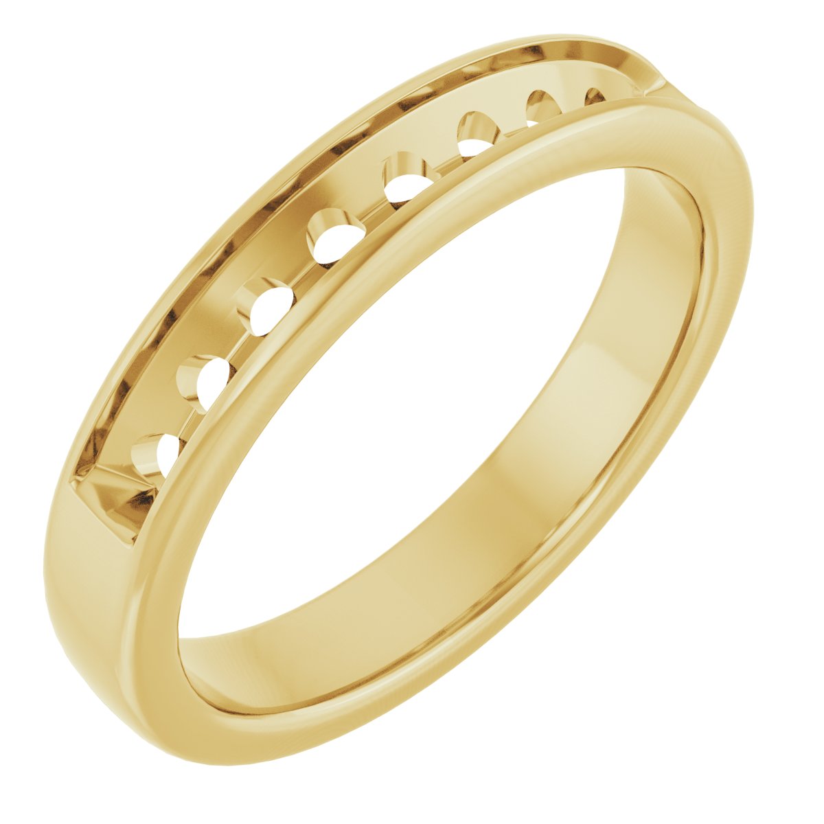 14K Yellow .90 CTW Diamond Band Ref 13400287