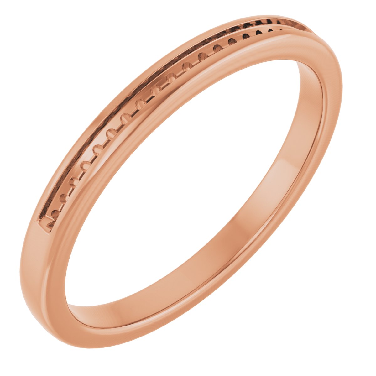 14K Rose .10 CTW Diamond Band Ref 14769586