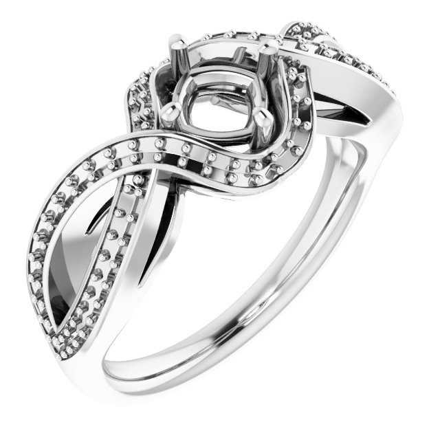 Natural Sky Blue Topaz & 1/3 CTW Natural Diamond Ring